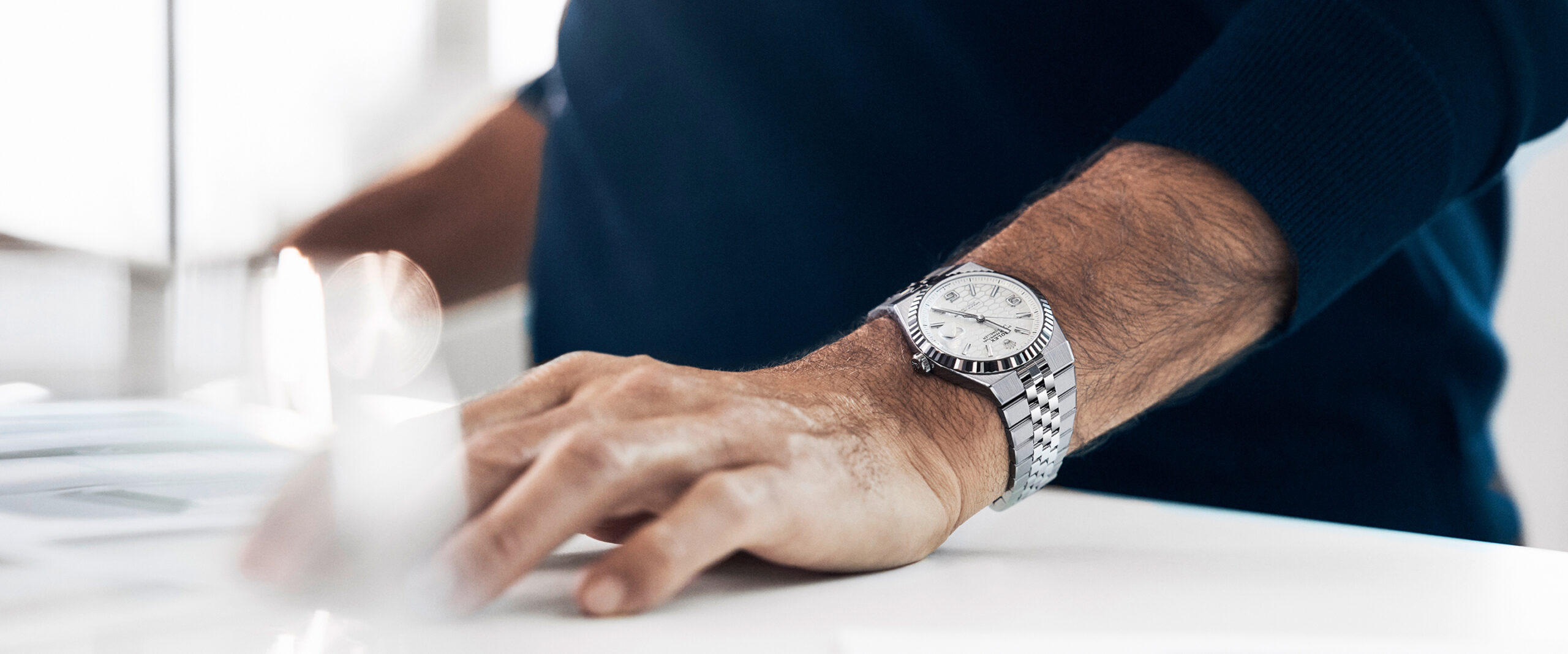 Rolex Quadrante <br>Motivo a nido d’ape